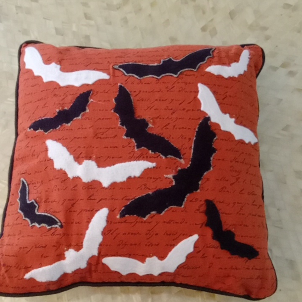 Pier 1 Halloween decorative pillow